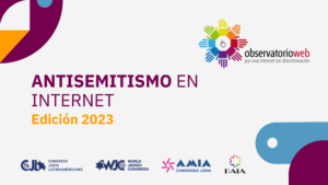 Antisemitismo en la web 2023