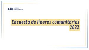 Encuesta de líderes 2022